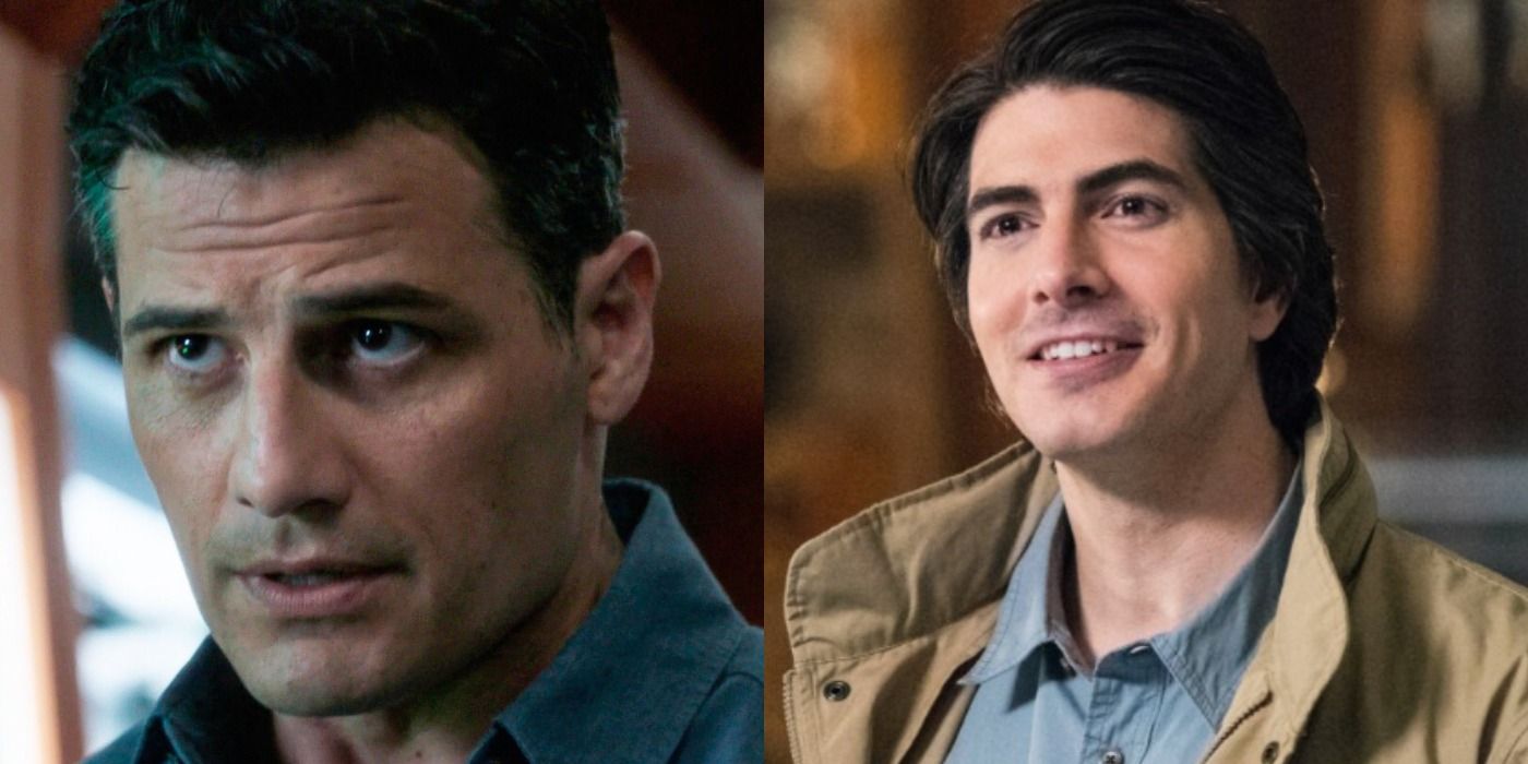 A split image depicts Daniel Sousa in Agents of SHIELD and Ray Palmer in Legends of Tomorrow
