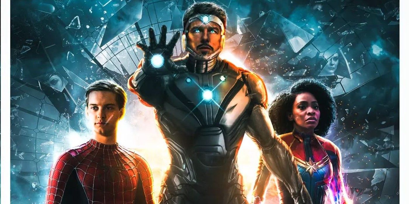 Cruise's Iron Man & Maguire's Spider-Man Unite In Doctor Strange 2 Fan  Poster