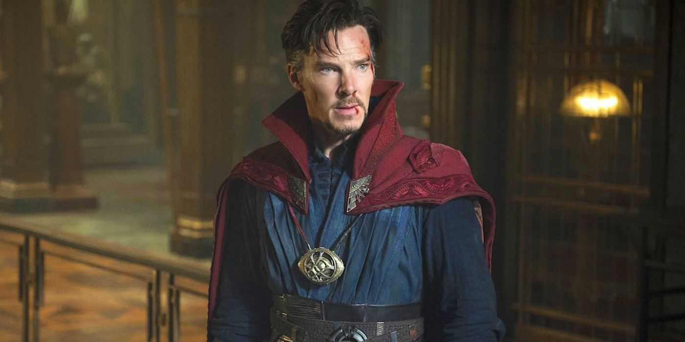 Doctor Strange looking tired in the movies