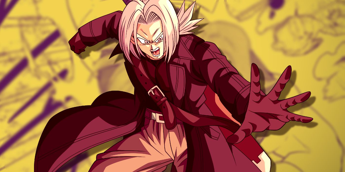 Mastar on X: Anime War God Trunks vs Dragon Ball Heroes God Trunks   / X