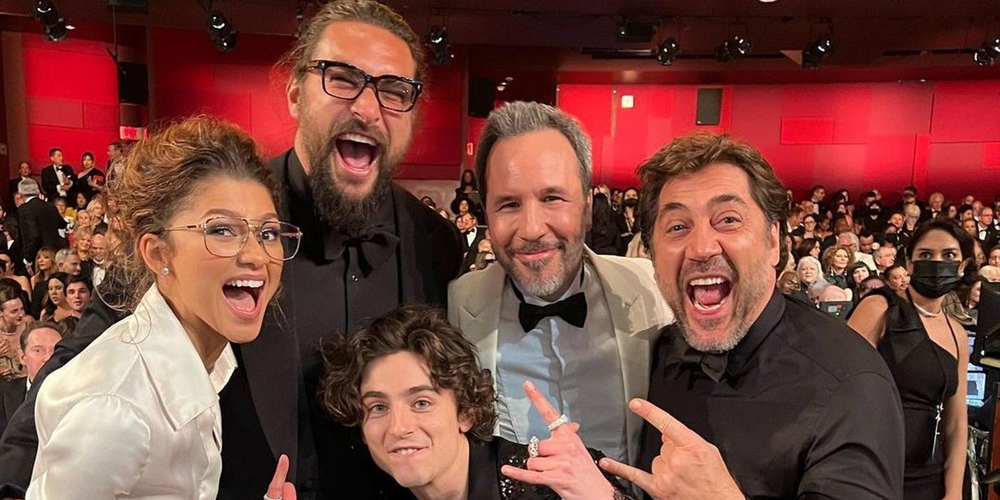 Dune 2021 cast Oscars celebration