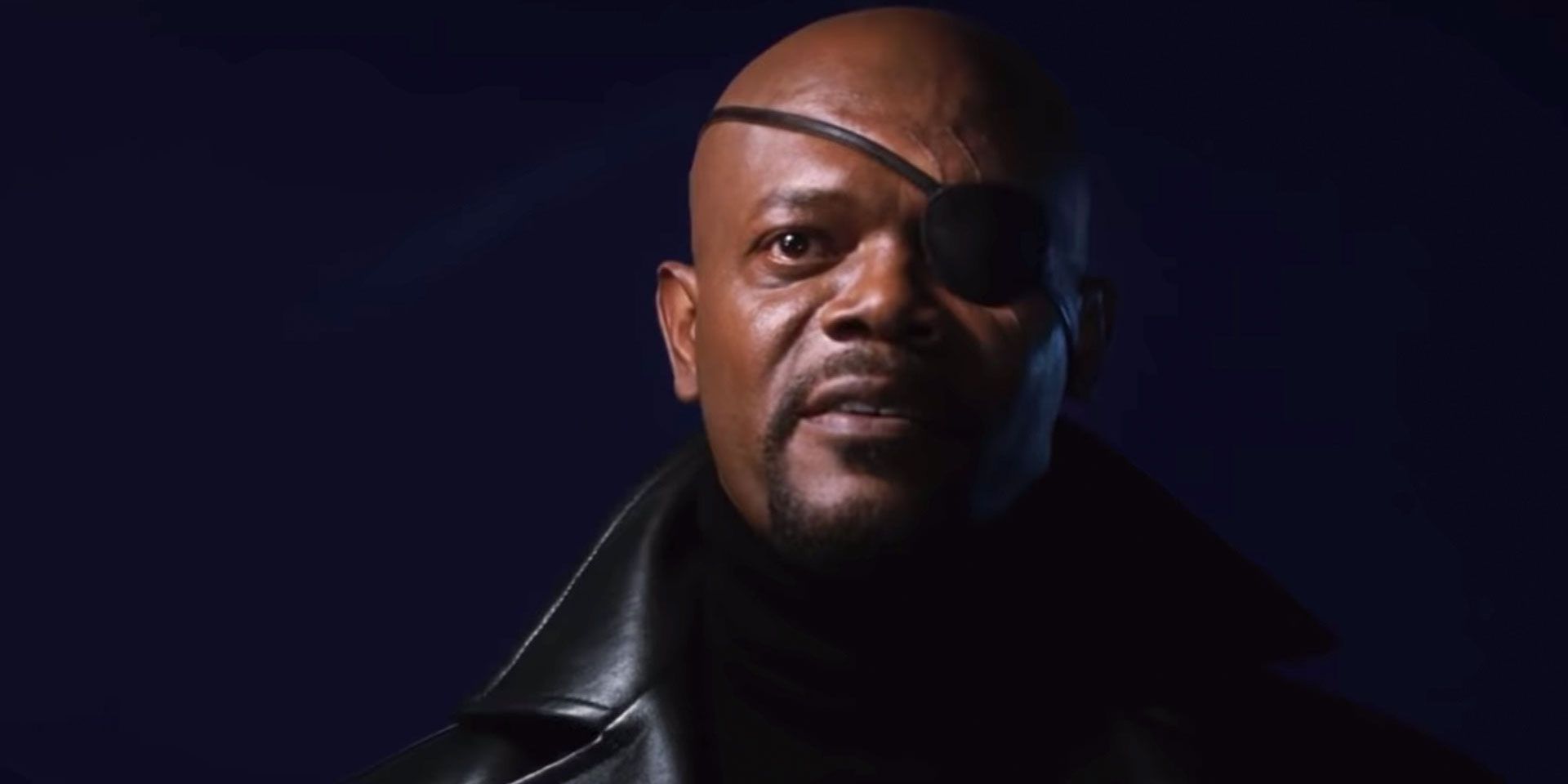 Samuel L. Jackson as Nick Fury in Iron Man (2008)