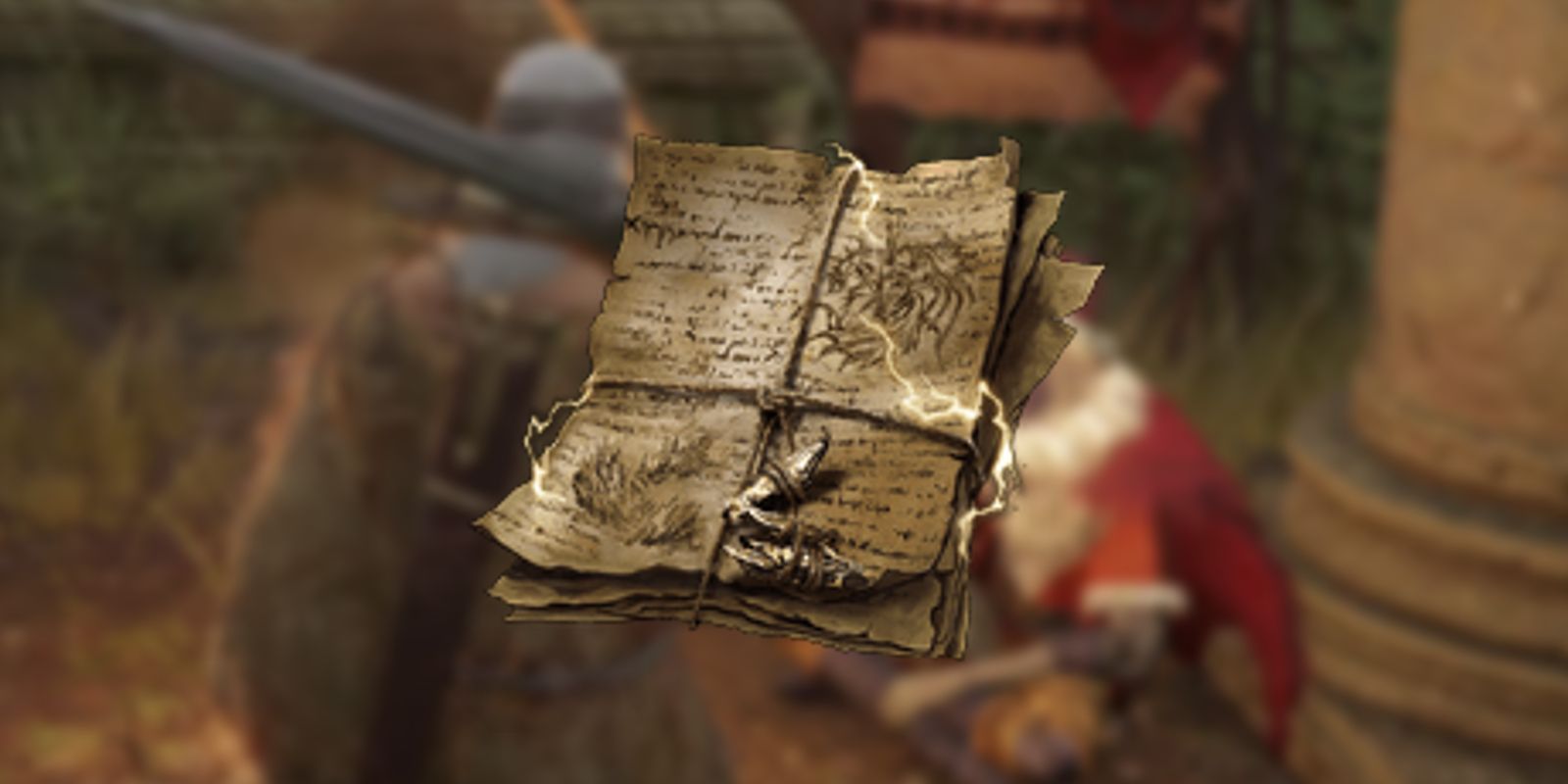 The Ancient Dragon Apostle's Cookbook in Elden Ring.