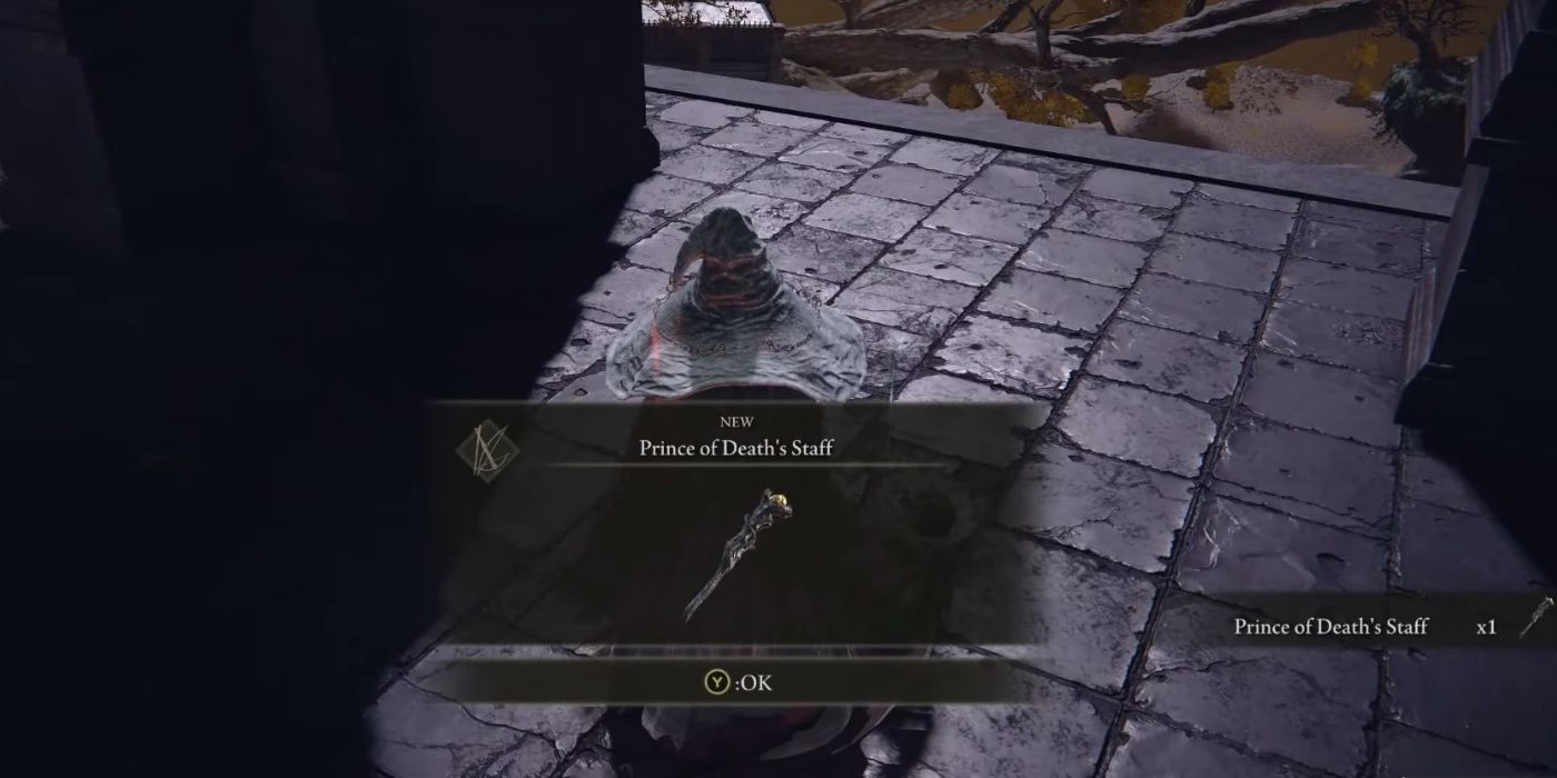 Elden Ring How To Get The Prince Of Deaths Staff