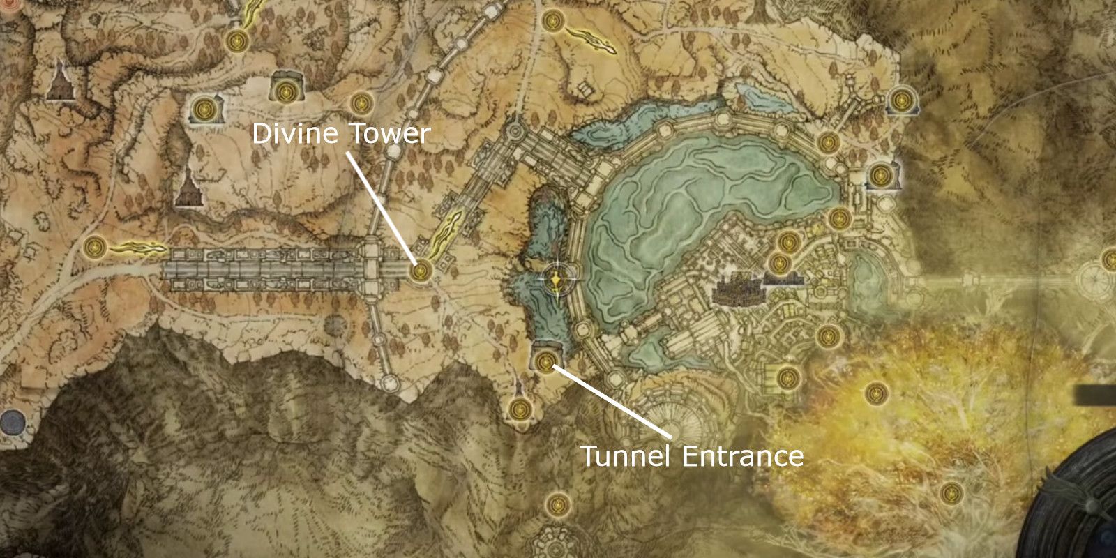 Elden Ring Every Divine Tower Location   Elden Ring West Altus Map Location 