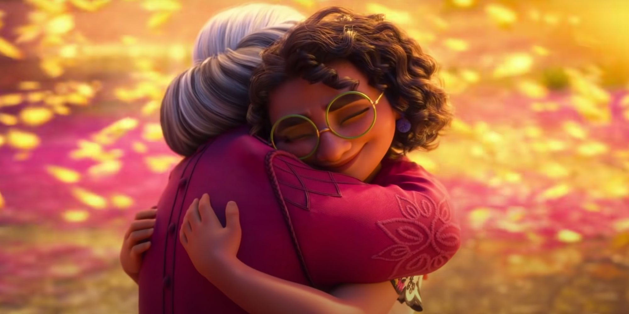 Encanto Mirabel and Abuela Hugging