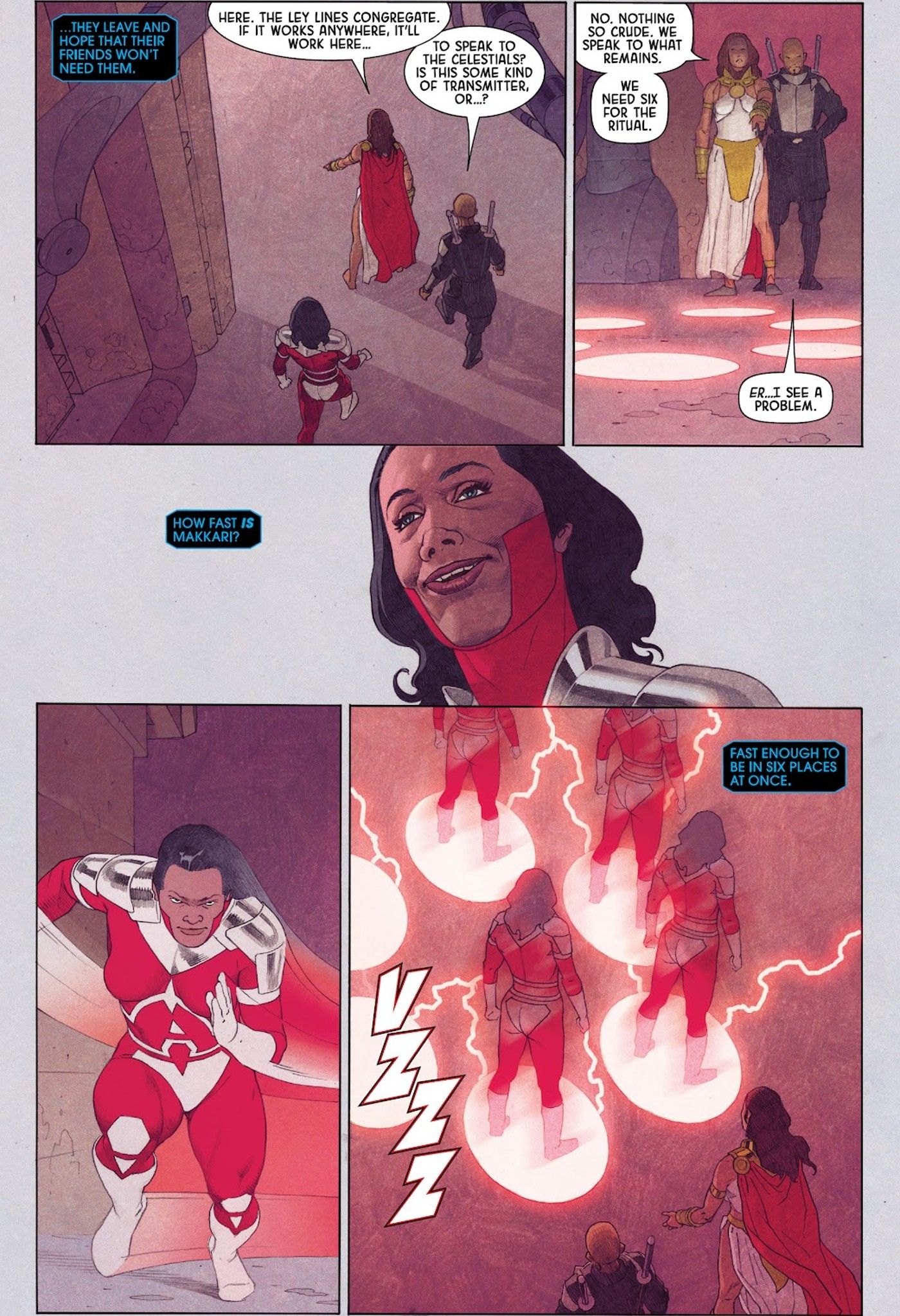 panels from Eternals #10