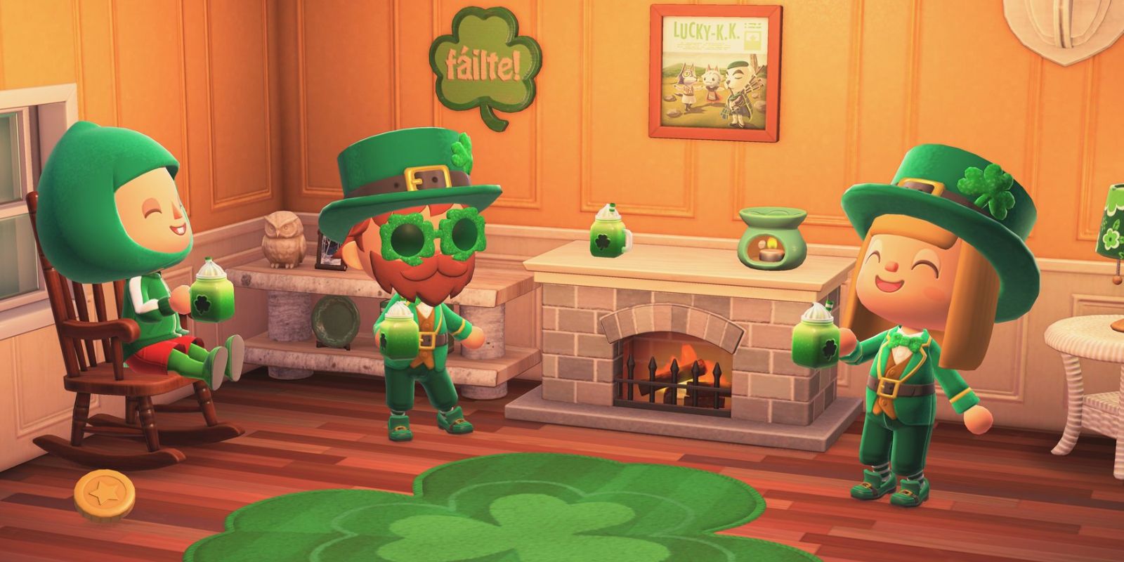 Every Animal Crossing New Horizons Event In Spring 2022 March April Shamrock