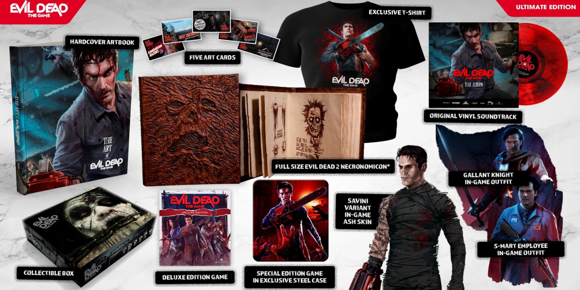 Evil Dead The Game Ultimate Edition Extras