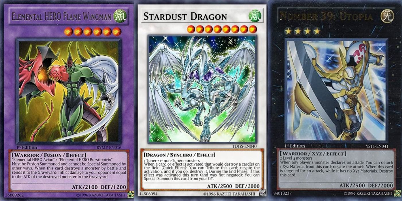 Fusion, Synchro, and Xyz Monsters in Yu-Gi-Oh