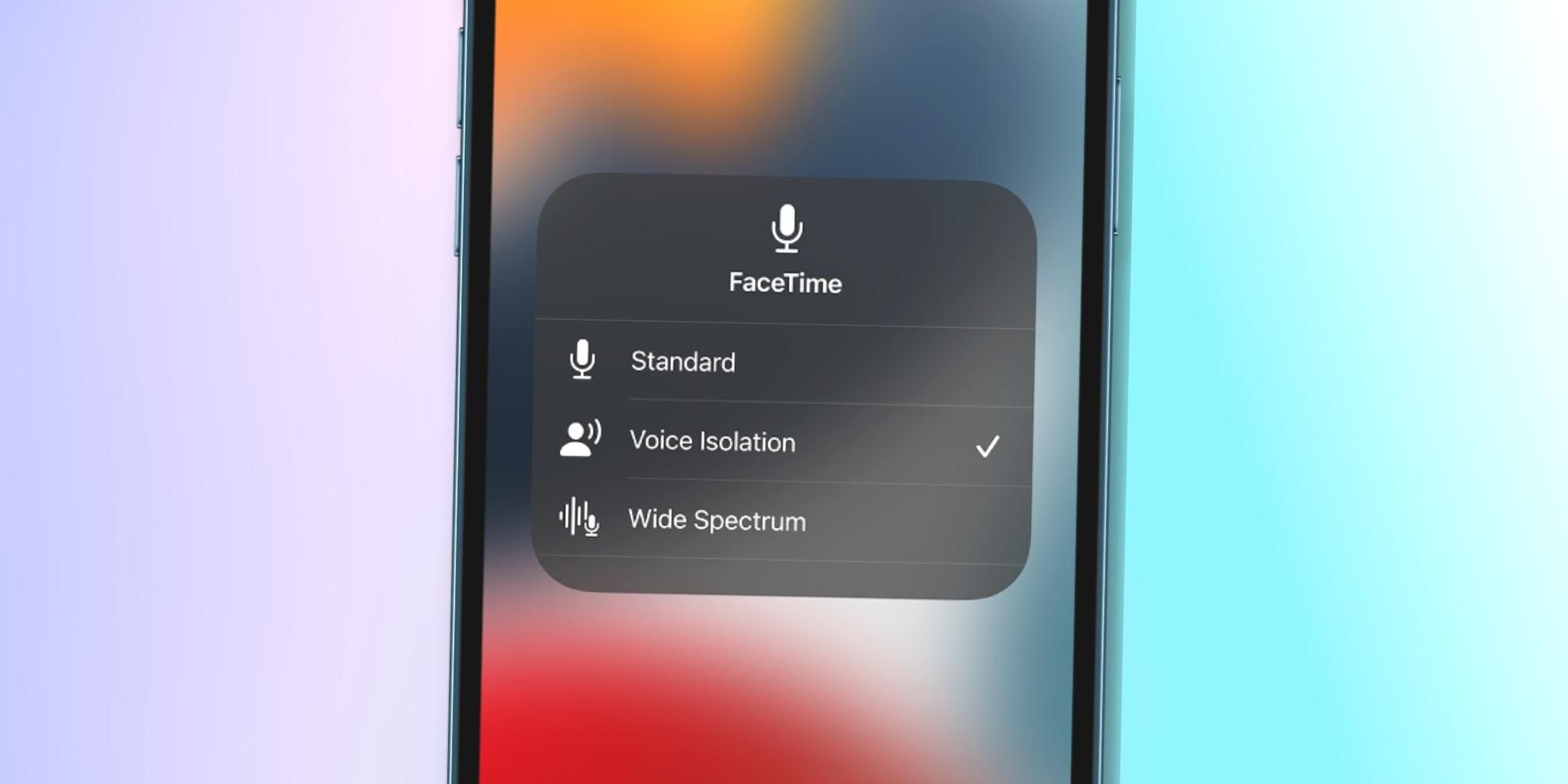 Modifier les réglages audio de FaceTime sur l'iPhone - Assistance