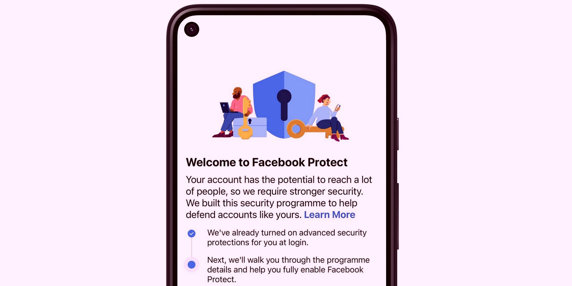 You Might Not Want To Ignore That Facebook Protect Notification