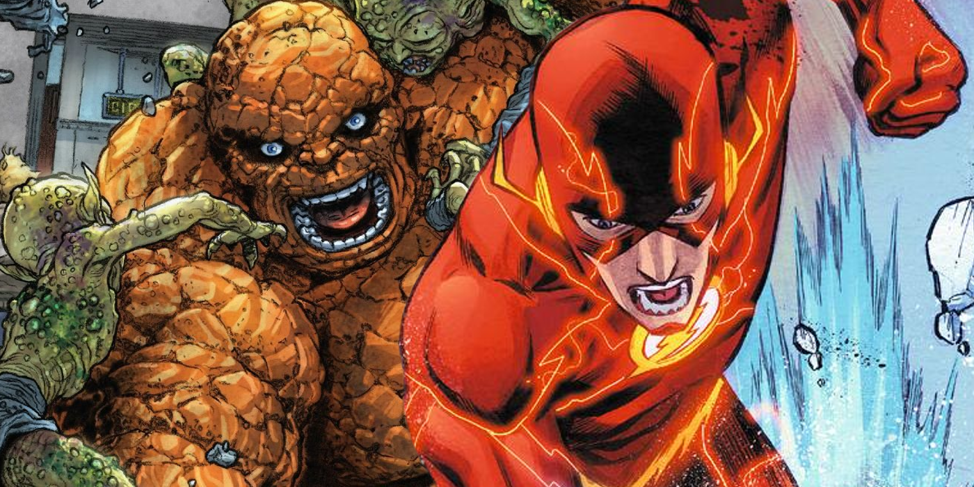 Flash Fantastic Four's Thing Powers