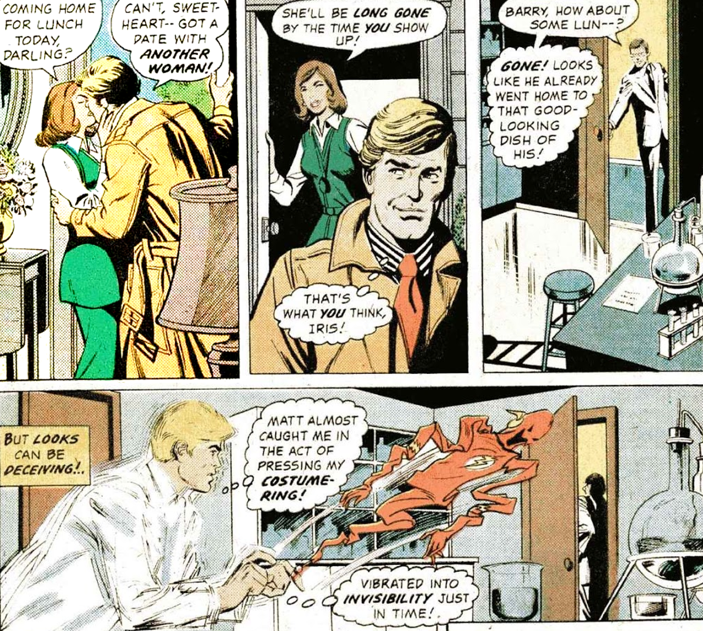 Flash Invisibility powers