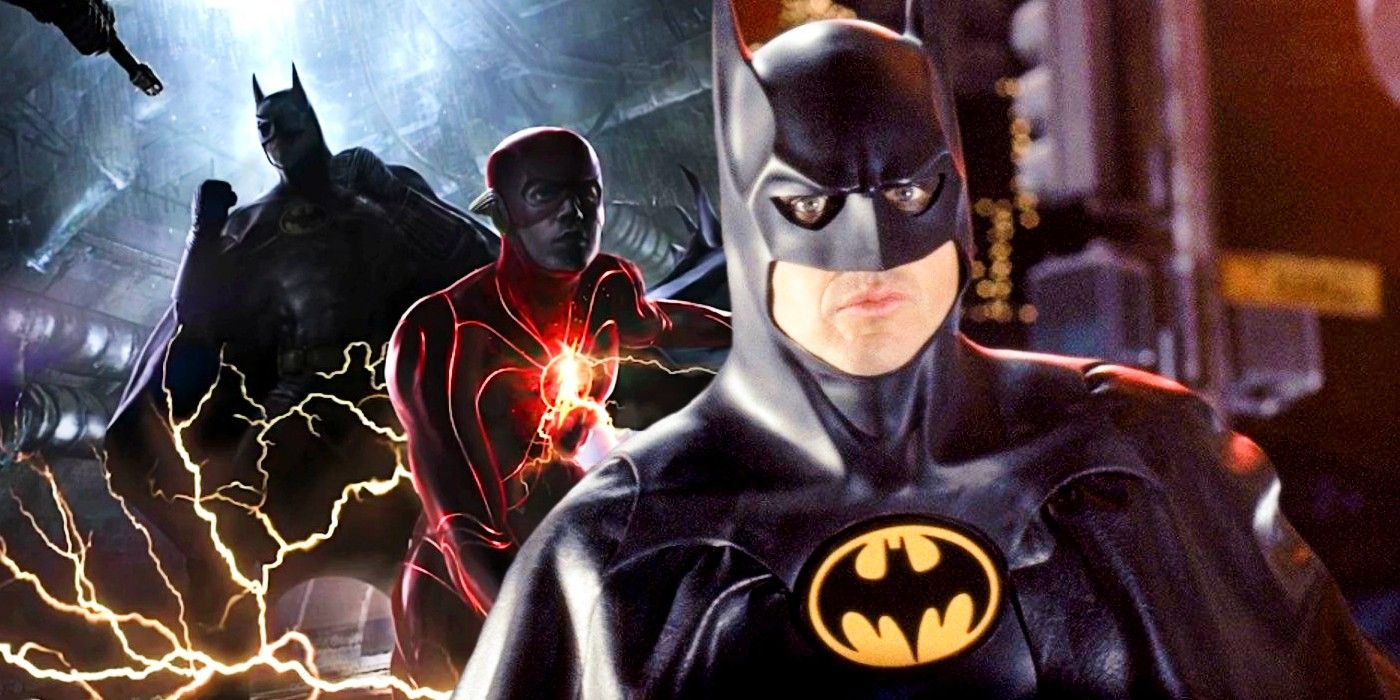 Flash Release Date Michael Keaton Batman Anniversary Tribute SR