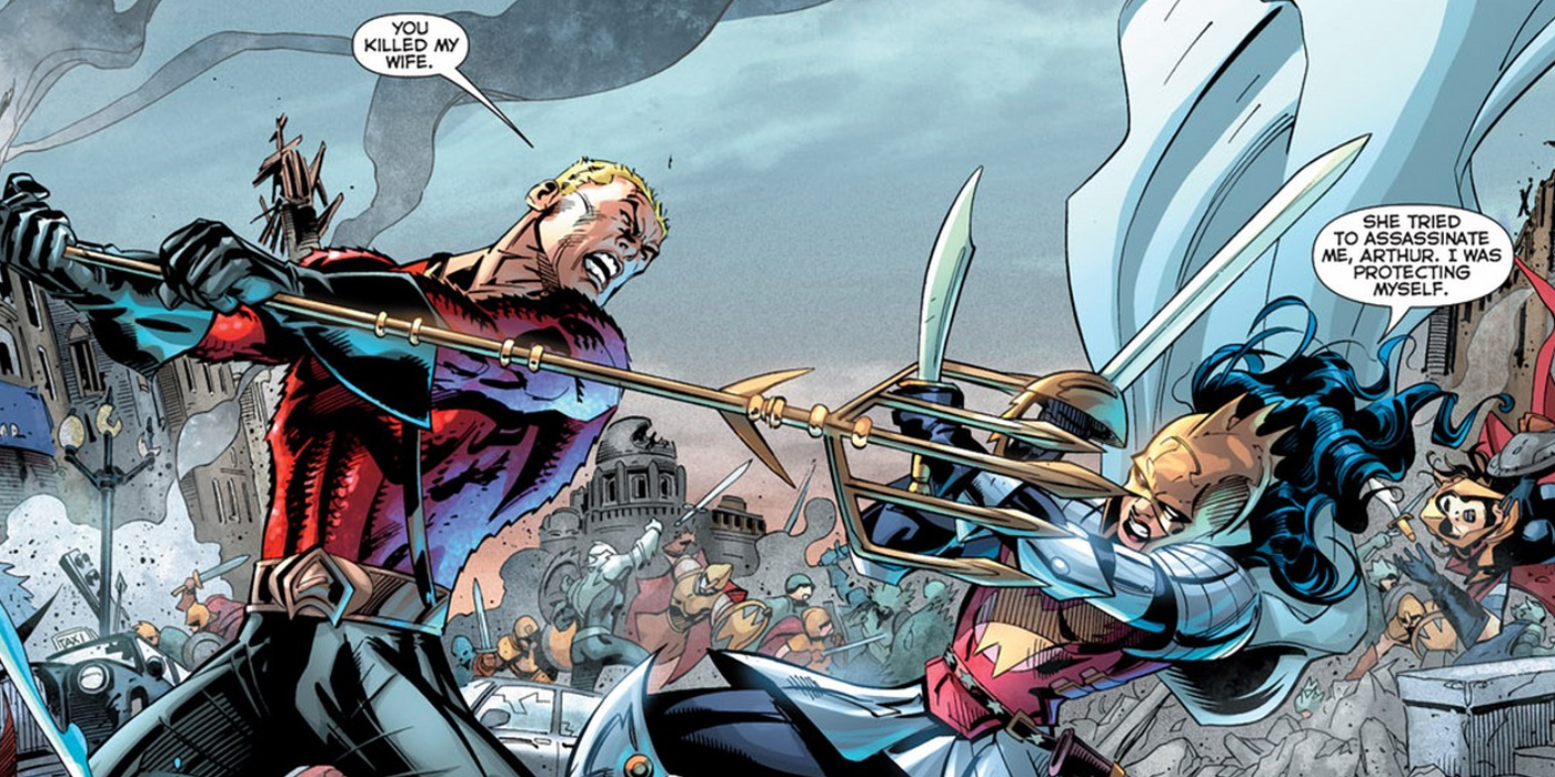 Flashpoint Wonder Woman vs Aquaman