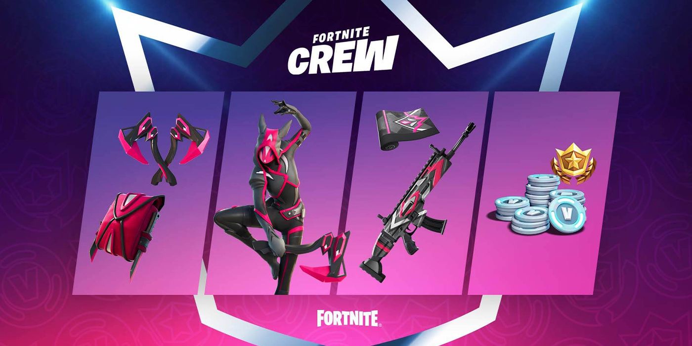 Fortnite Crew Mmbership April 2022 Start Date Price and Rewards Page