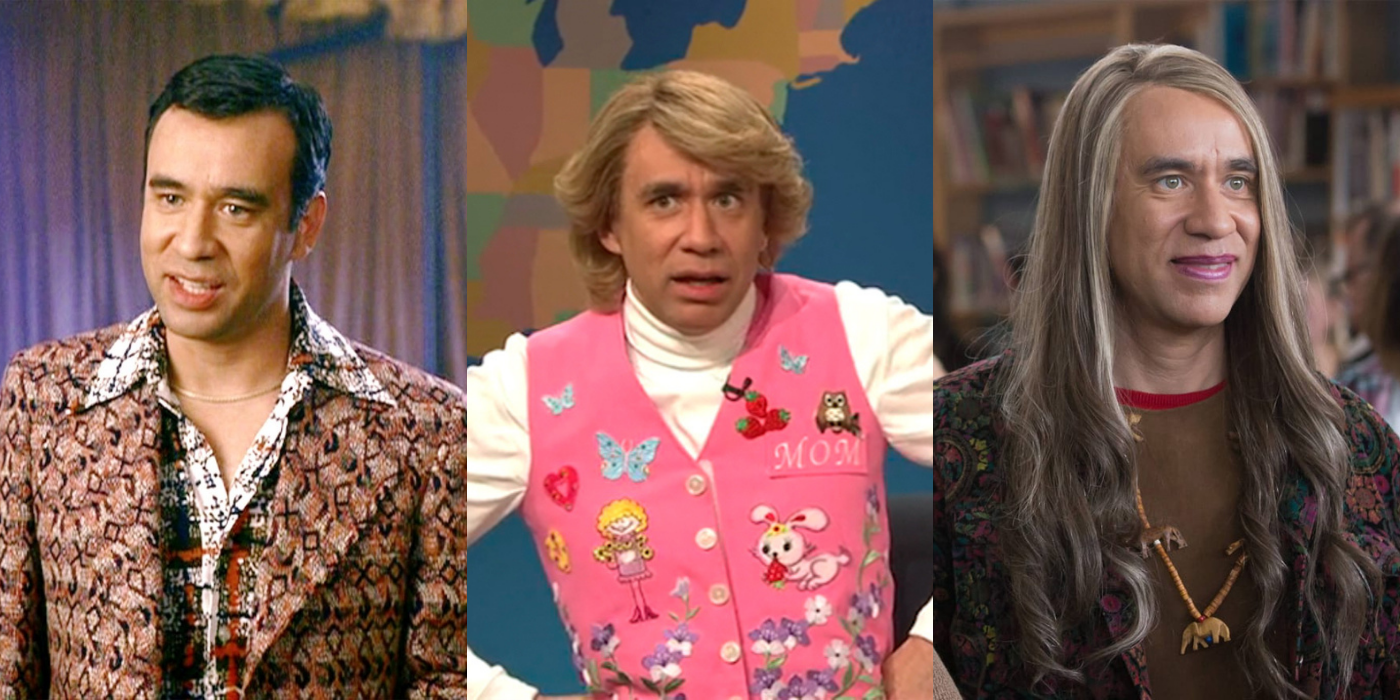 3 pictures of Fred Armisen in movies and on TV