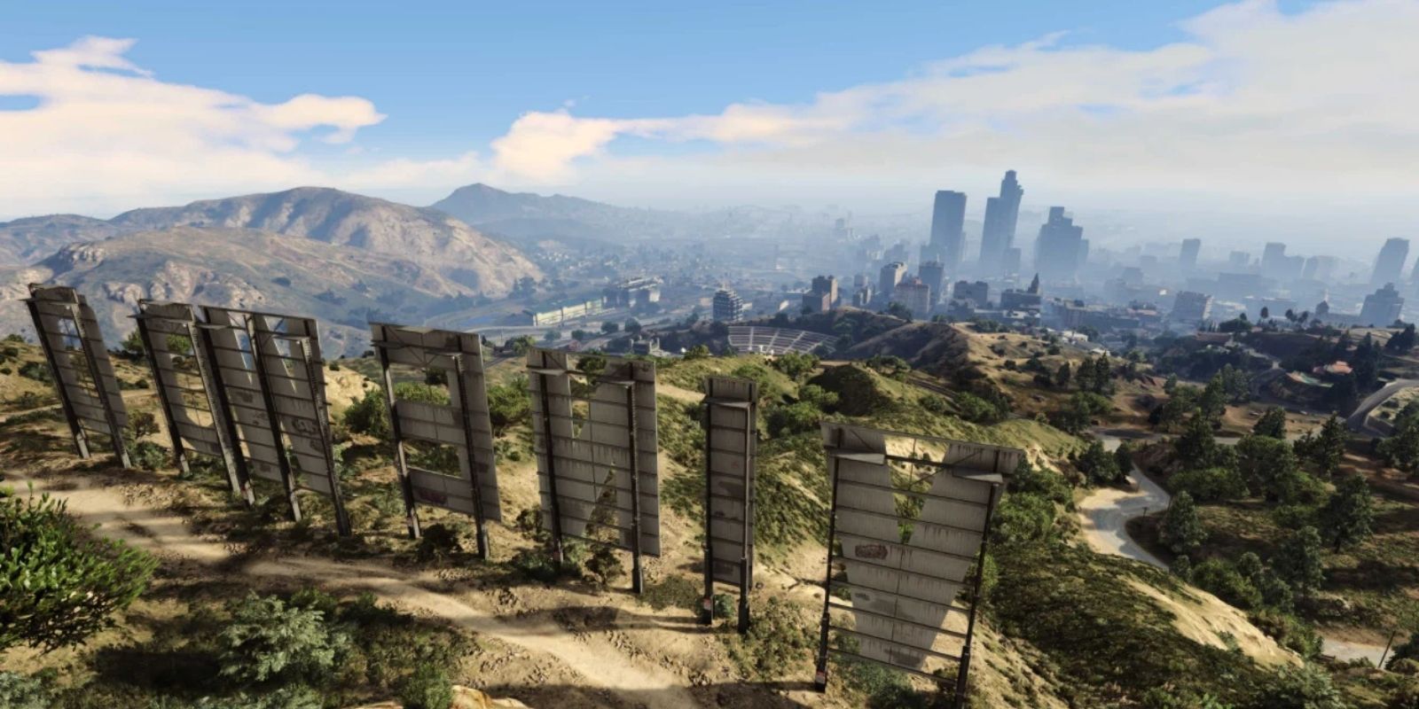 GTA 5's Enhanced Edition Isn't Actually Expanded Hollywood Sign In GTA