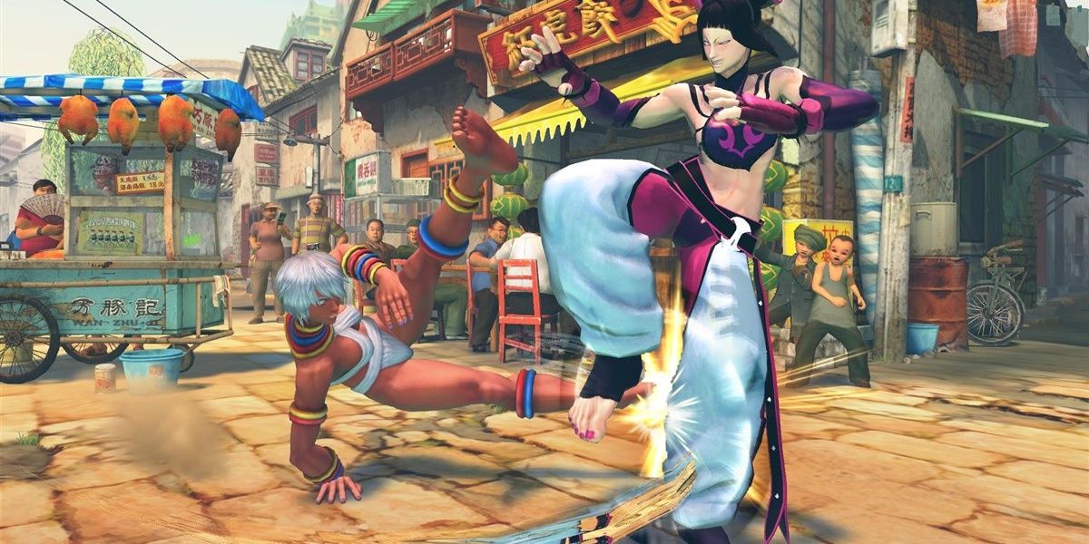 Gameplay from Super Street Fighter IV