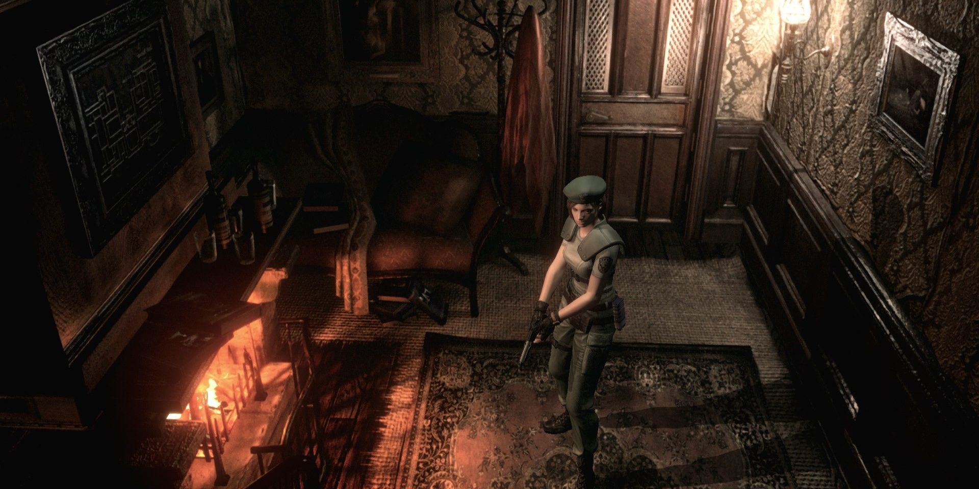 Gameplay from the original Resident Evil