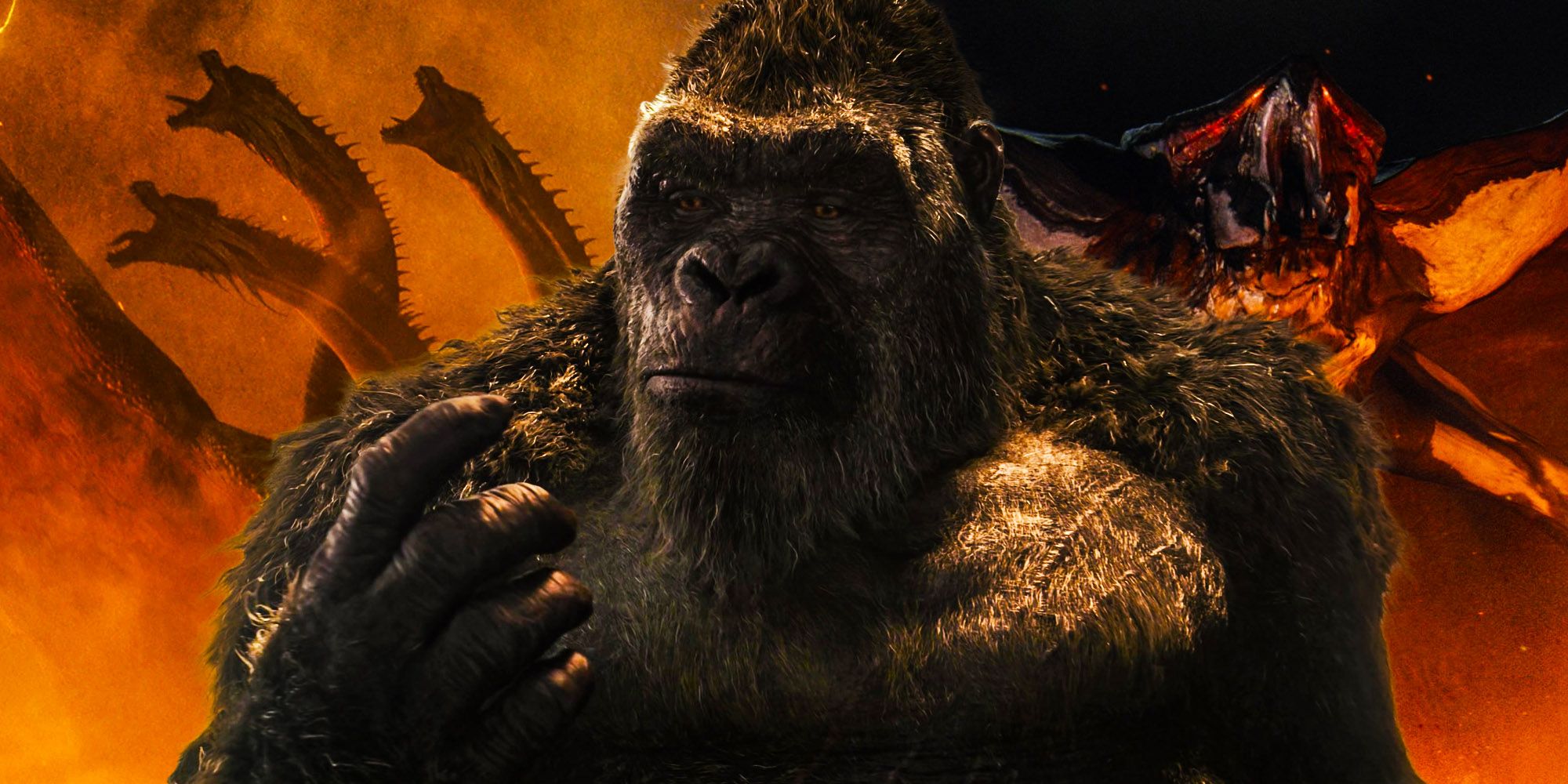 Godzilla King Kong Ghidorah Mutos