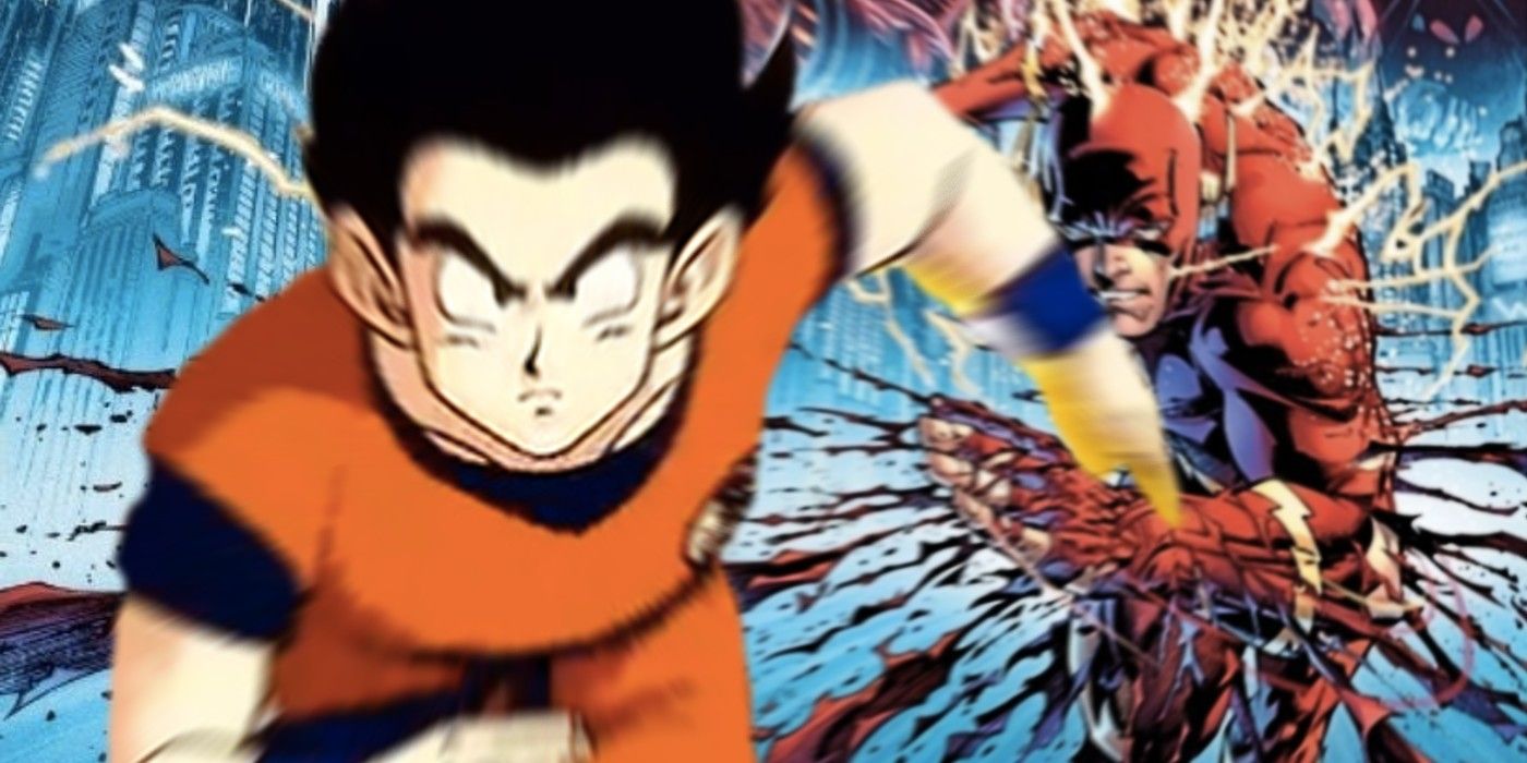 Goku and Flash race