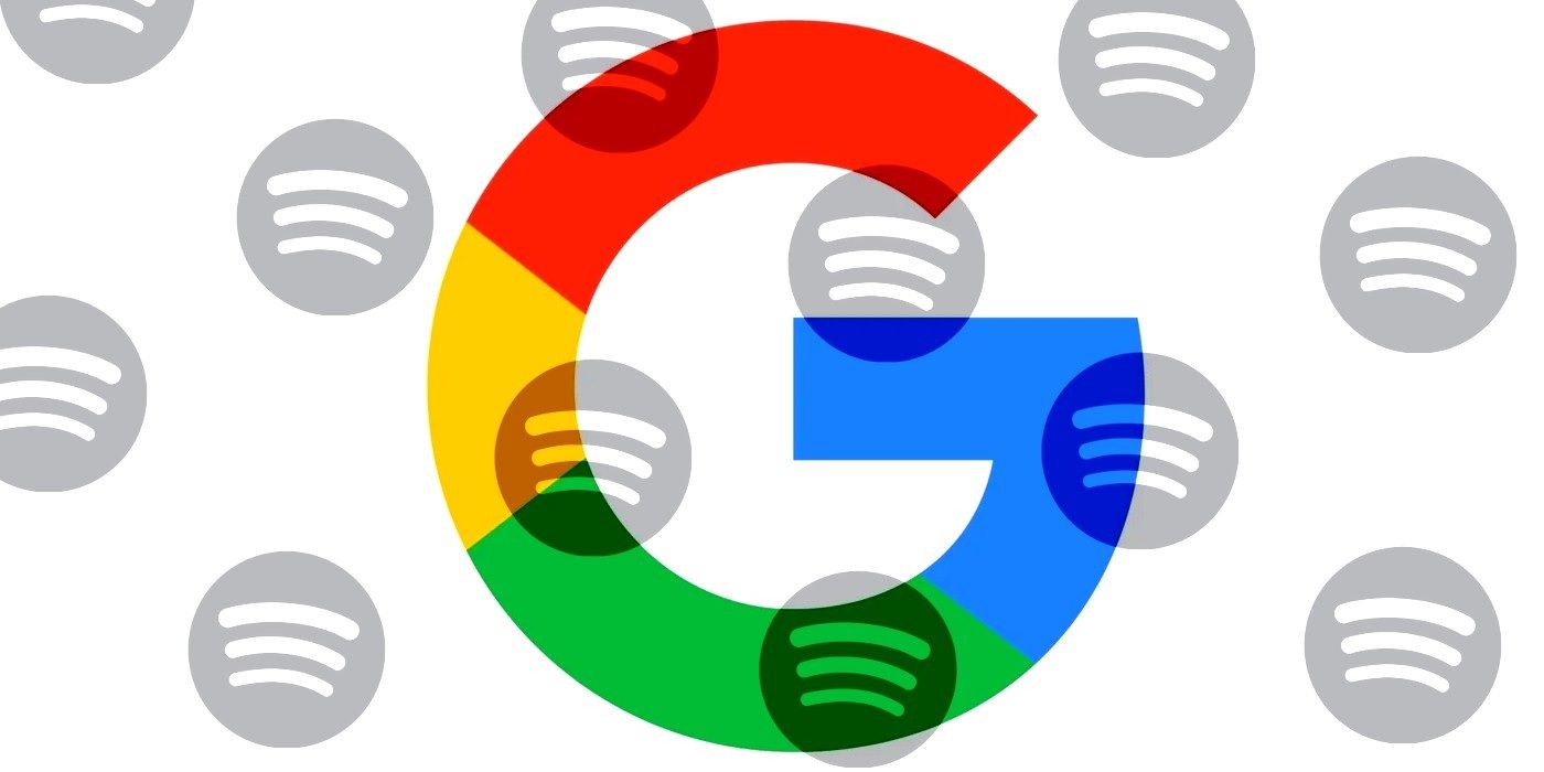 Google Spotify branding