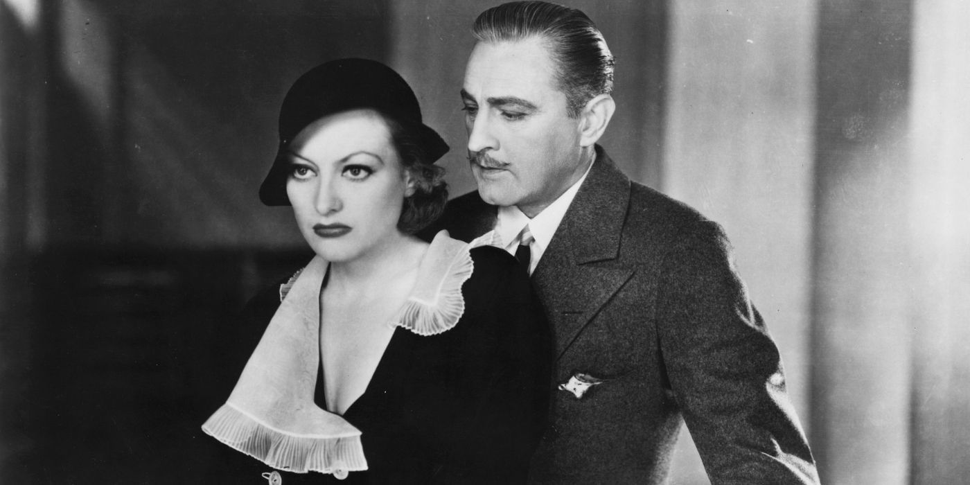 Joan Crawford during a scene of Grand Hotel