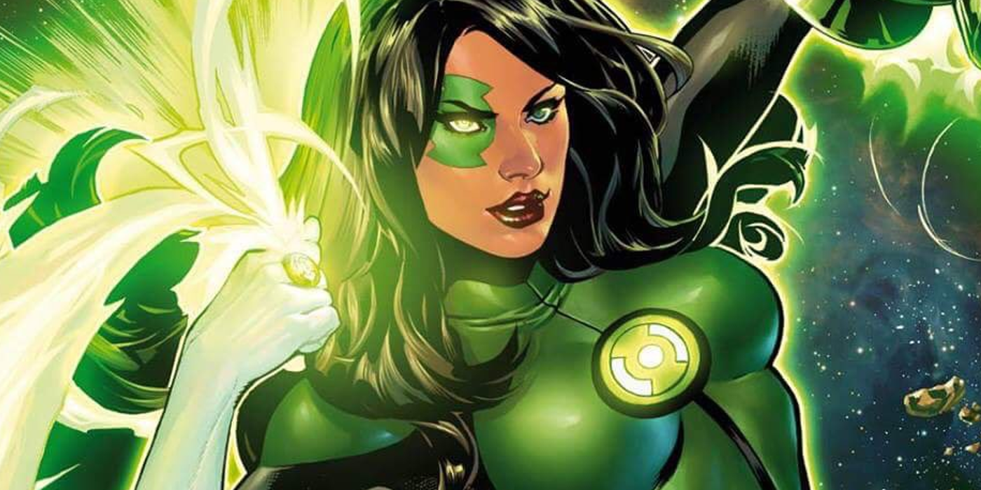 Jessica Cruz as the Green Lantern