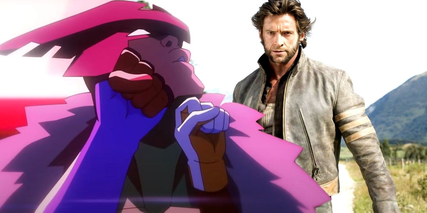 Groundhawk in The Boys Diabolical and Hugh Jackman as Logan Wolverine in Wolverine Origins