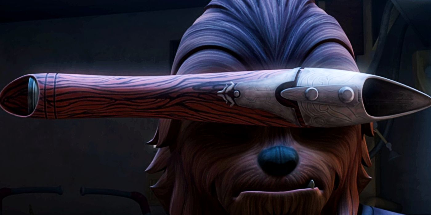 Gungi Wooden Lightsaber in Star Wars The Clone Wars