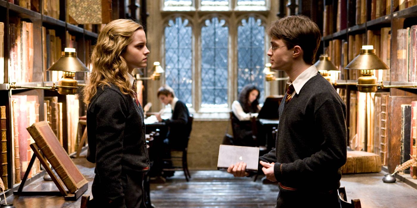 Harry tells Hermione hes the Chosen One
