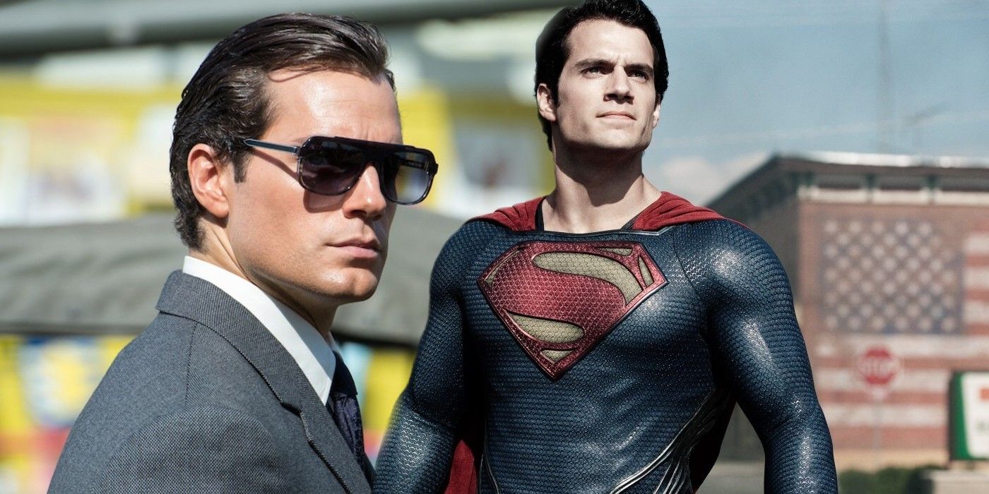 Henry Cavill in Man From Uncle and Superman in Man of Steel