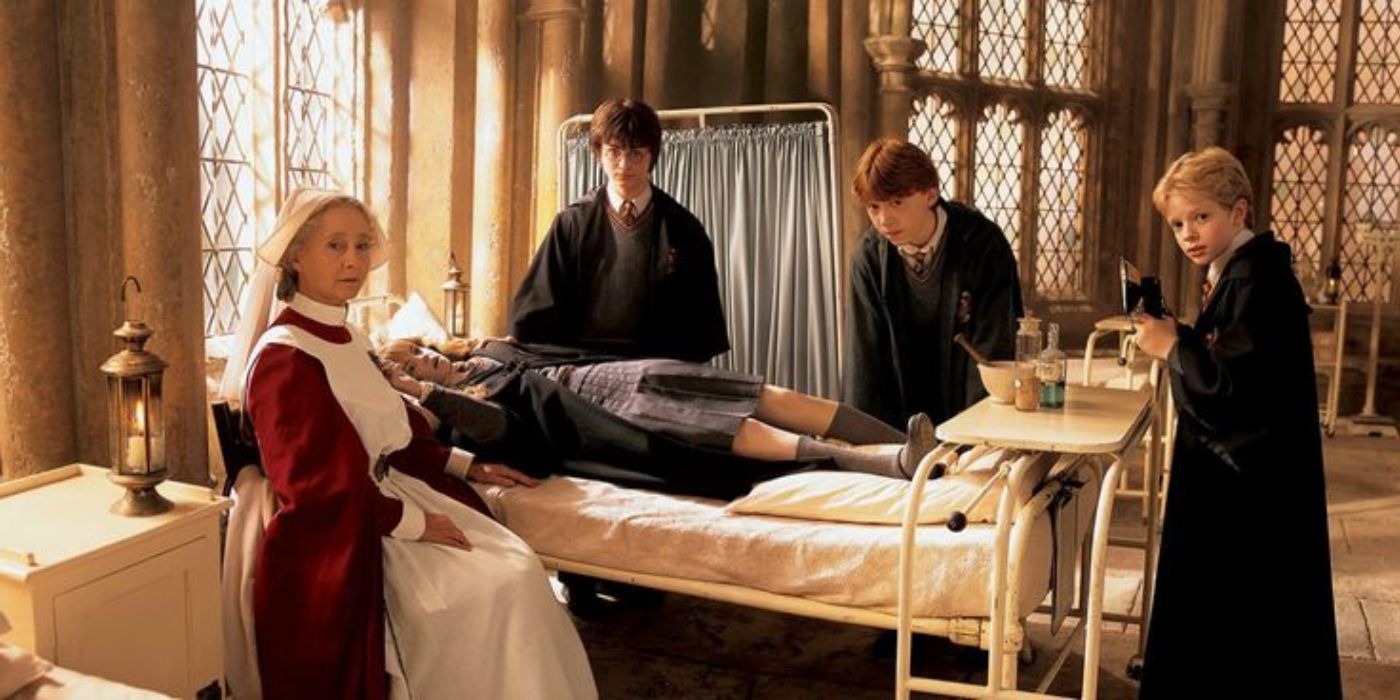 Hermione In Hospital Bed