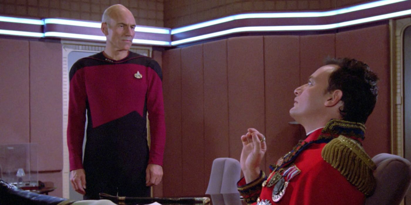 Hide and Q Q and Picard 1