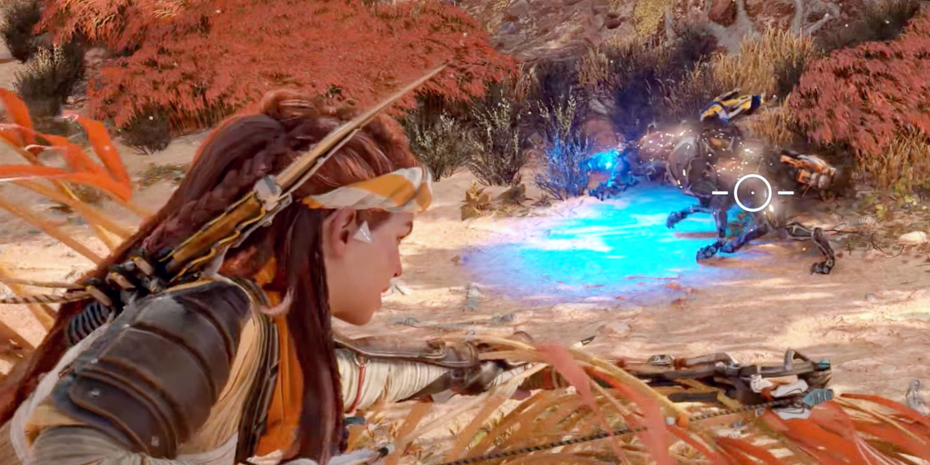 Horizon Forbidden West The Daunt Hunting Grounds Trials Guide Aloy Shooting
