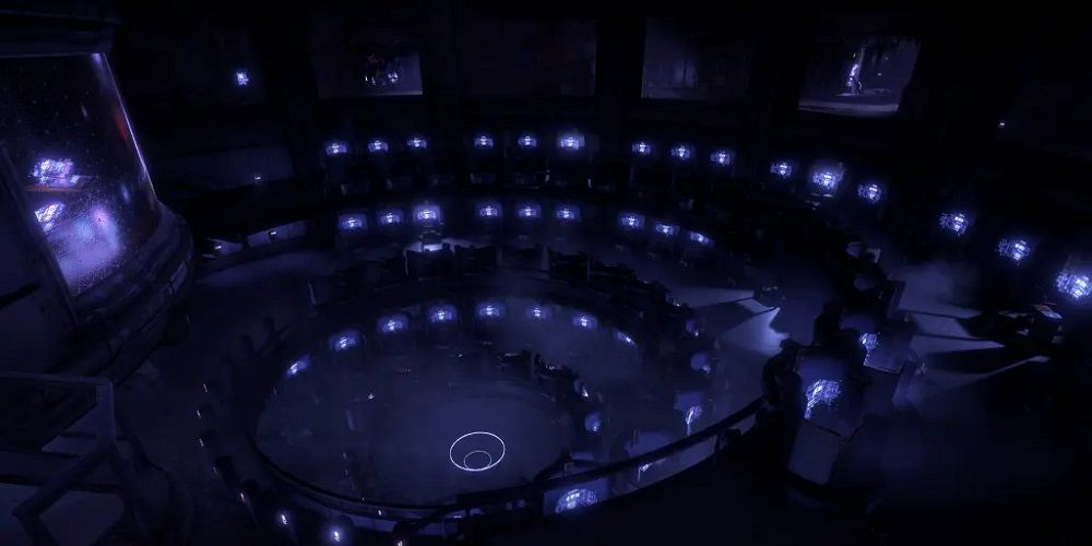 The APOLLO room empty and untouched in Horizon Zero Dawn