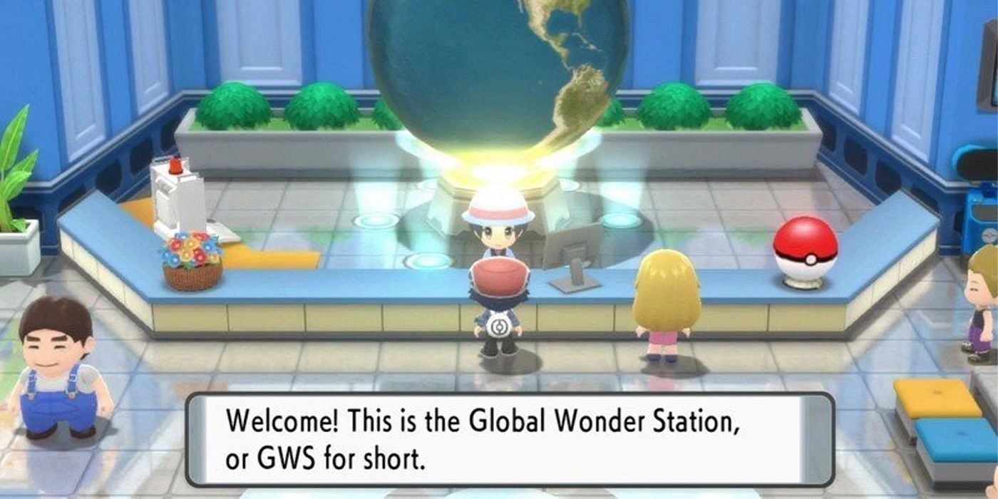 The Global Wonder Station in Pokemon Brilliant Diamond and Shining Pearl