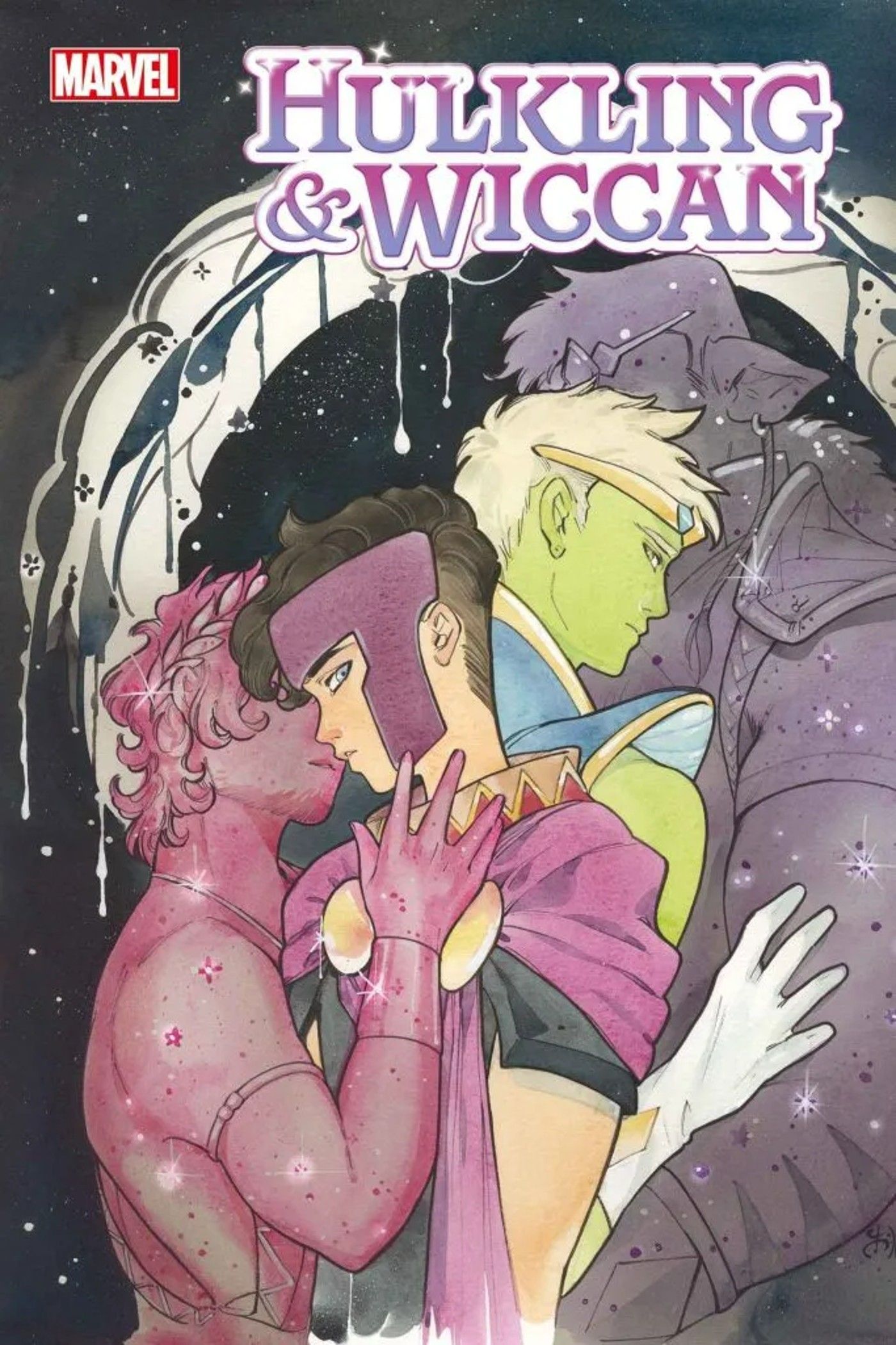 Hulkling and Wiccan Infinity Peach Momoko Variant Cover