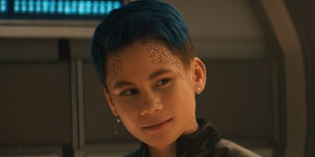 Ian Alexander as Gray in Star Trek Discovery