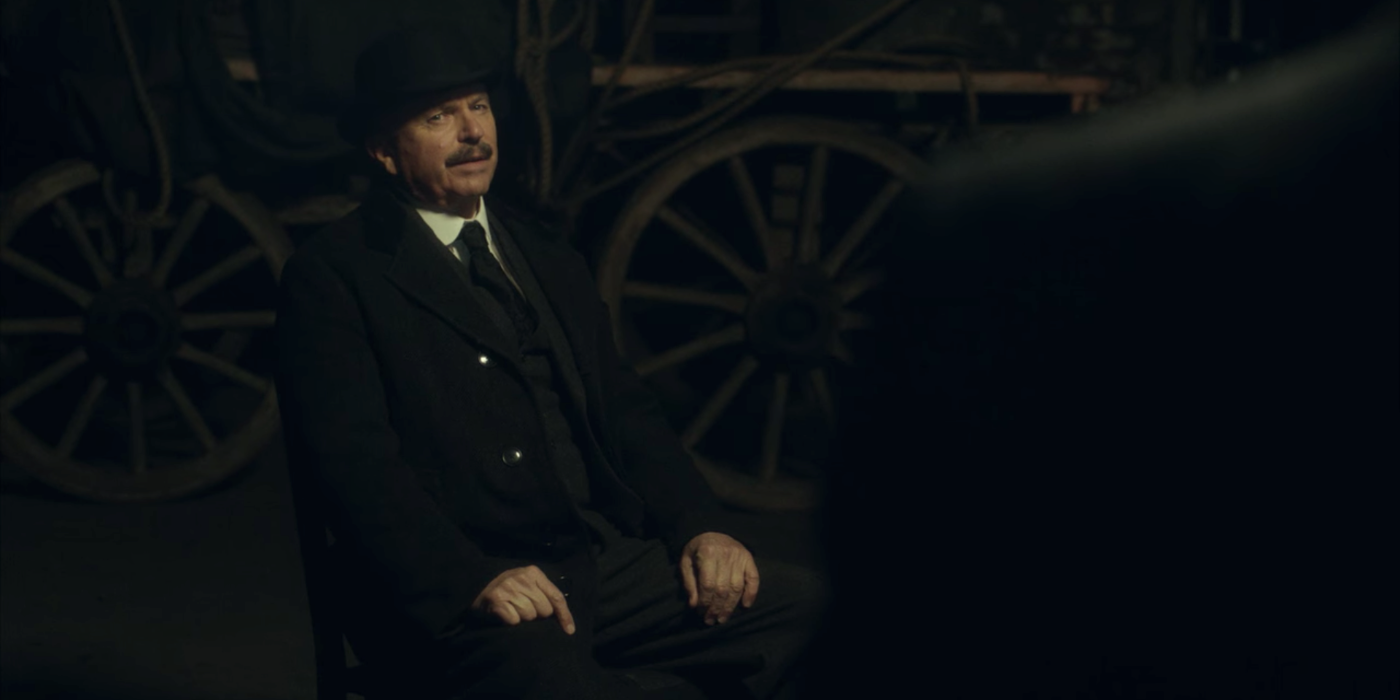 Inspector Campbell Speaks With Tommy Peaky Blinders
