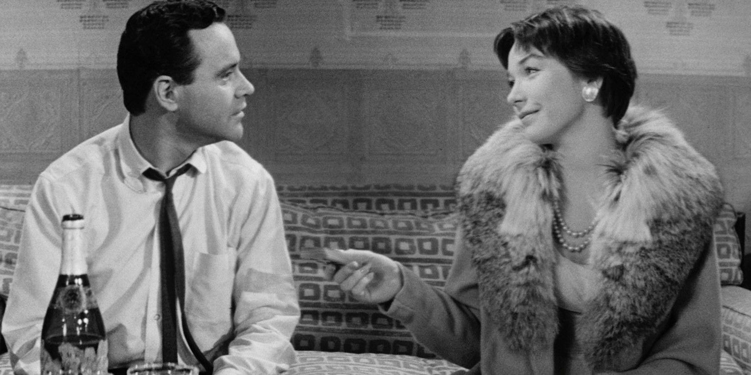 Jack Lemmon and Shirley McLaine in The Apartment