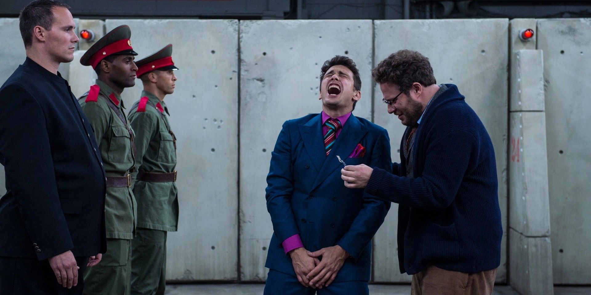 James Franco and Seth Rogen work with the government in the Interview