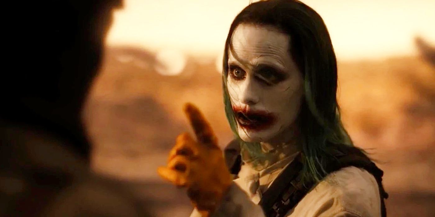 Jared Leto Joker Zack Snyders Justice League
