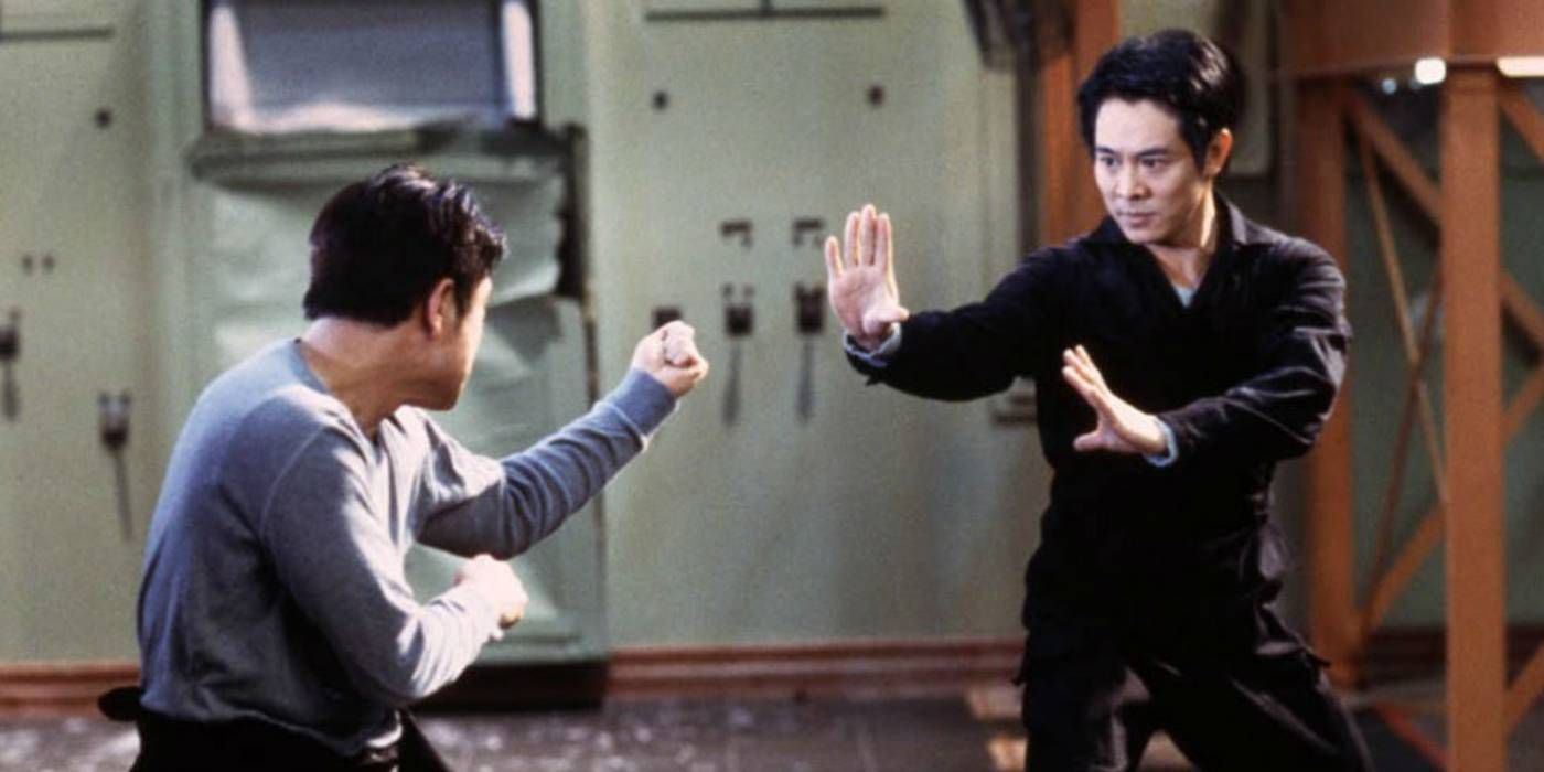 Jet Li fight scene in The One pic