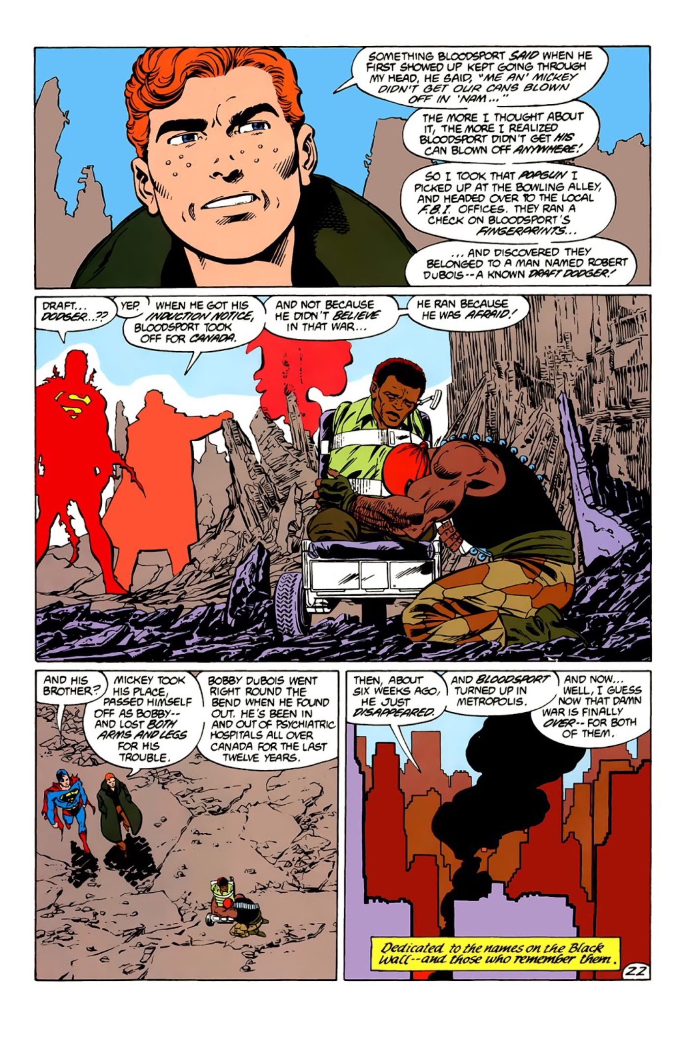 Jimmy Olsen explains Bloodsport&rsquo;s origin