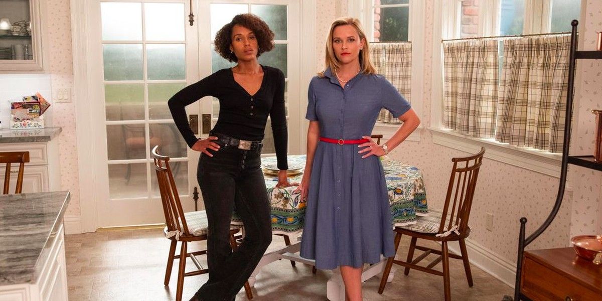 Kerry Washington and Reese Witherspoon in Little fires everywhere set