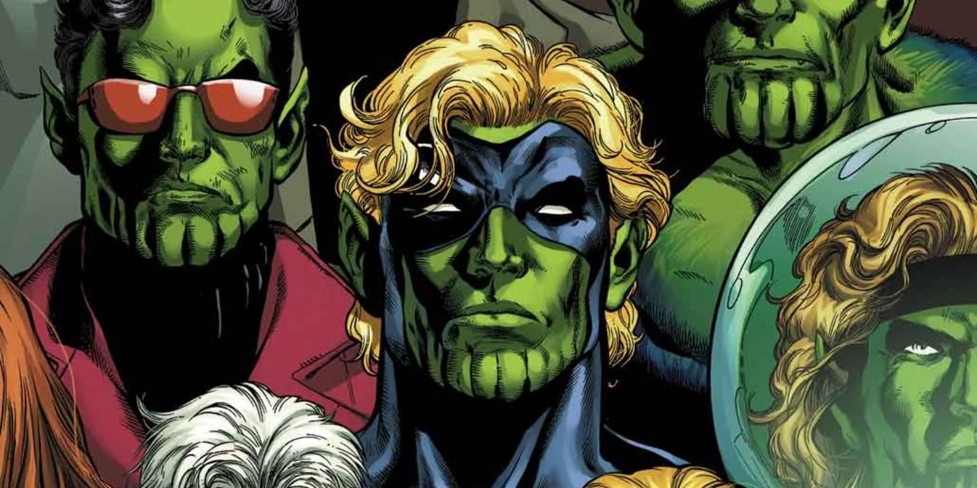 Khnnr impersonates Captain Marvel in Marvel Comics.