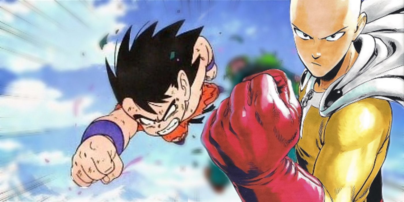 Goku's One-Punch is Stronger Than Saitama's, & Dragon Ball Proves It